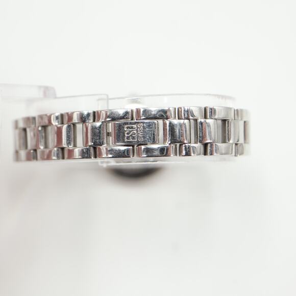 ESQ Esquire Swiss Women Watch Silver Tone 24mm Dial 5.5\